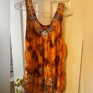 🆕Womens free size tie-dye tank